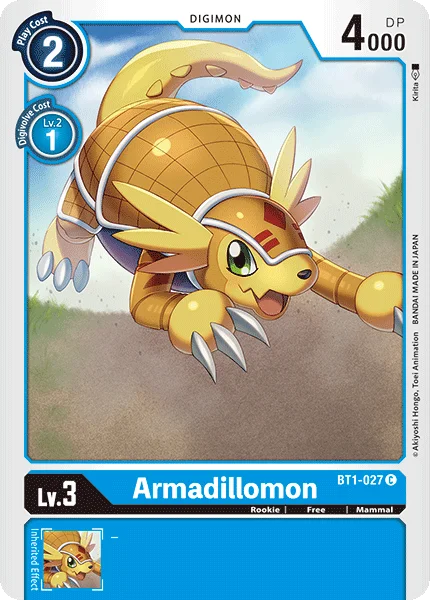 Armadillomon 「BT1-027」「EN」