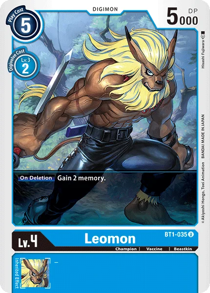 Leomon 「BT1-035」「EN」