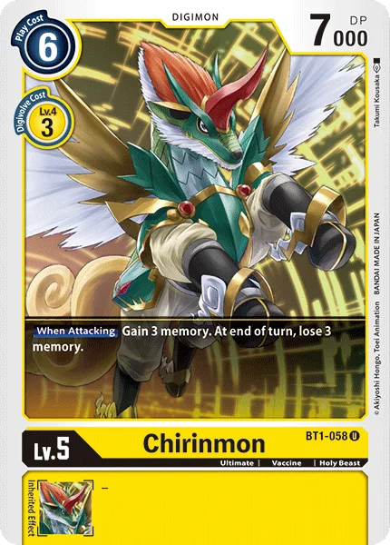 Chirinmon 「BT1-058」「EN」