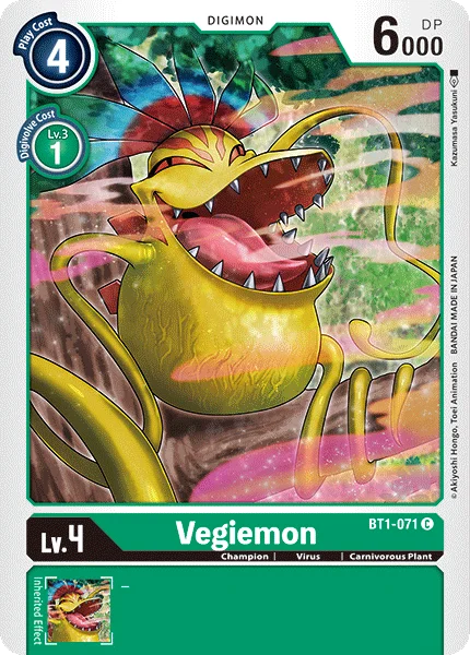 Vegiemon 「BT1-071」「EN」
