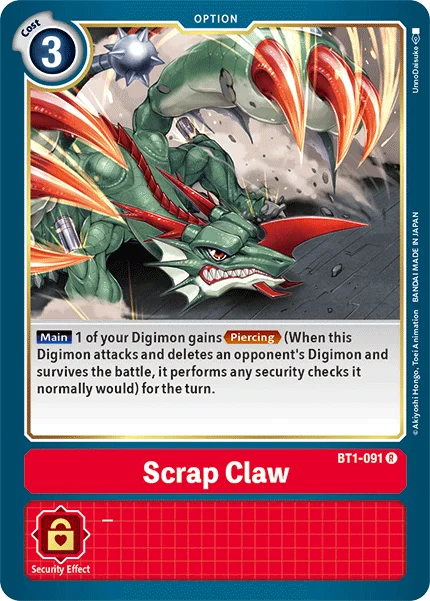 Scrap Claw 「BT1-091」「EN」