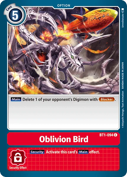 Oblivion Bird 「BT1-094」「EN」