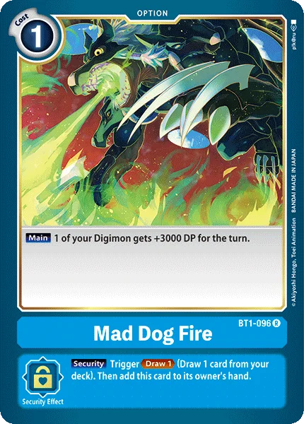 Mad Dog Fire 「BT1-096」「EN」