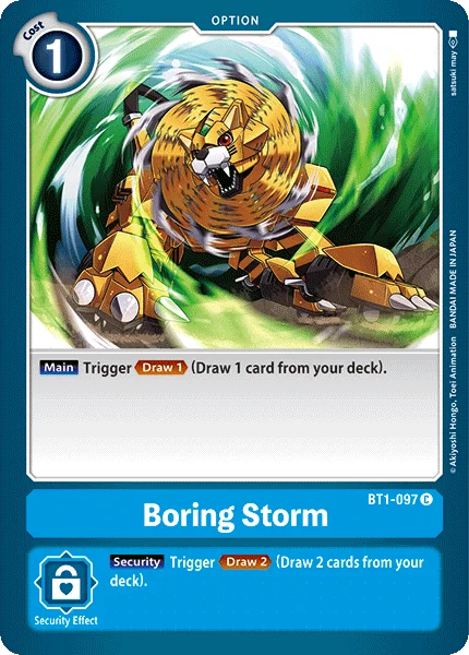 Boring Storm 「BT1-097」「EN」