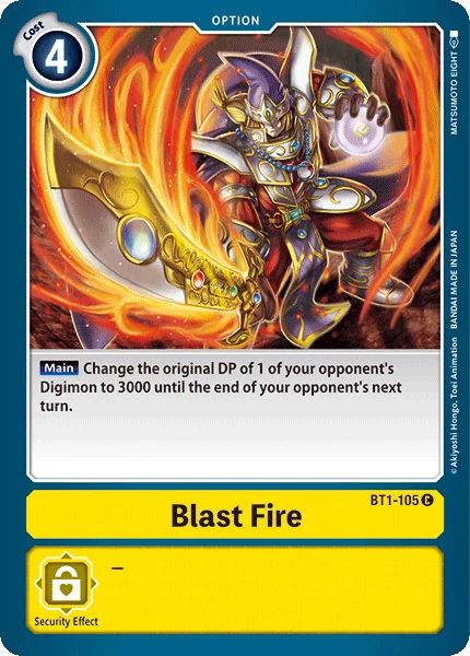 Blast Fire 「BT1-105」「EN」