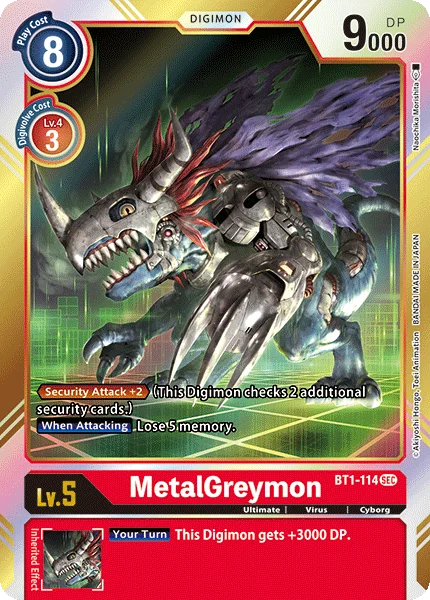 MetalGreymon 「BT1-114」「EN」