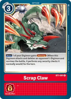 Scrap Claw 「BT1-091」「EN」