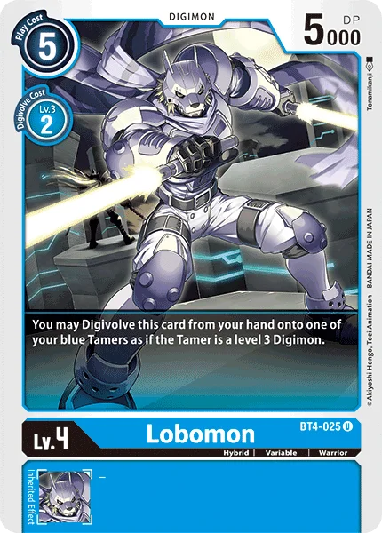 Lobomon 「BT4-025」「EN」
