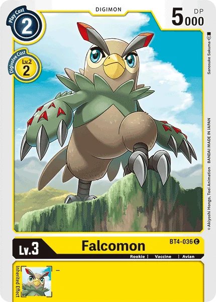 Falcomon 「BT4-036」「EN」
