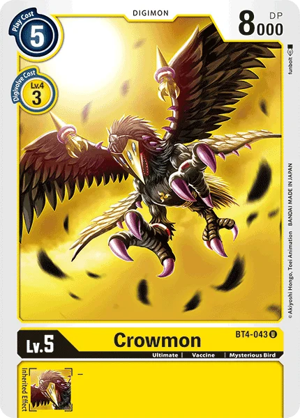 Crowmon 「BT4-043」「EN」