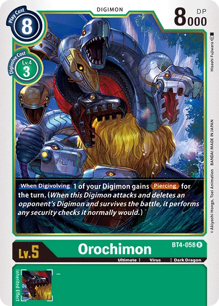 Orochimon 「BT4-058」「EN」