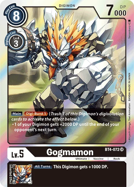 Gogmamon 「BT4-072」「EN」