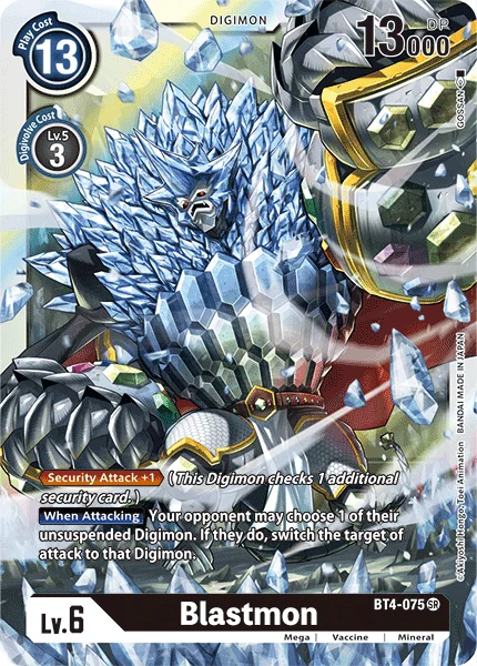 Blastmon 「BT4-075」「EN」