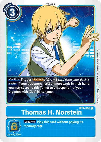 Thomas H. Norstein 「BT4-093」「EN」