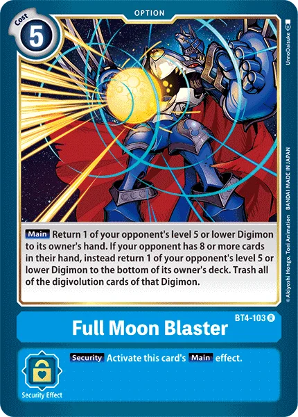 Full Moon Blaster 「BT4-103」「EN」