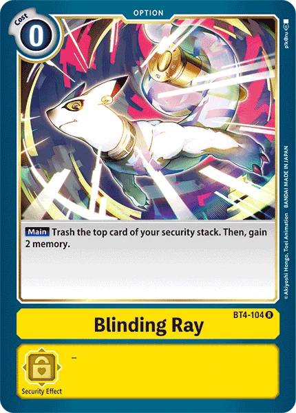 Blinding Ray 「BT4-104」「EN」