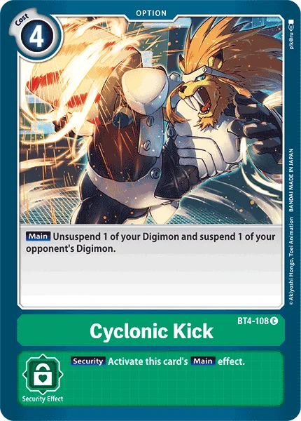 Cyclonic Kick 「BT4-108」「EN」