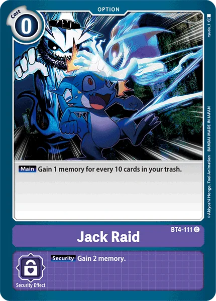 Jack Raid 「BT4-111」「EN」