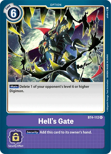 Hell's Gate 「BT4-112」「EN」