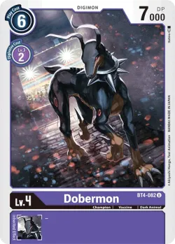 Dobermon 「BT4-082」「EN」
