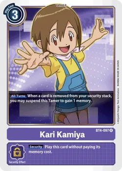 Kari Kamiya 「BT4-097」「EN」