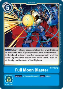 Full Moon Blaster 「BT4-103」「EN」