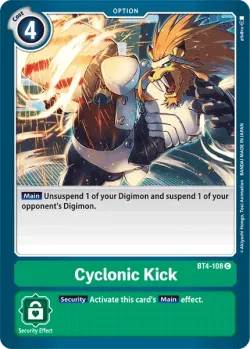 Cyclonic Kick 「BT4-108」「EN」