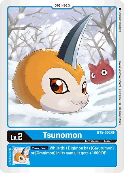 Tsunomon 「BT5-002」「EN」