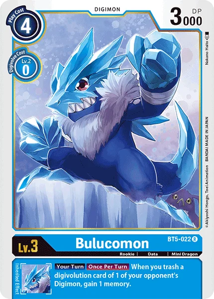 Bulucomon 「BT5-022」「EN」