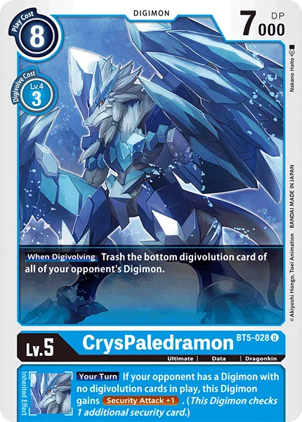 CrysPaledramon 「BT5-028」「EN」