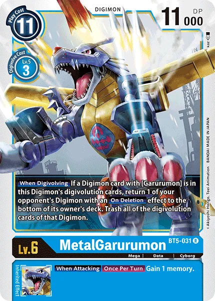 MetalGarurumon 「BT5-031」「EN」