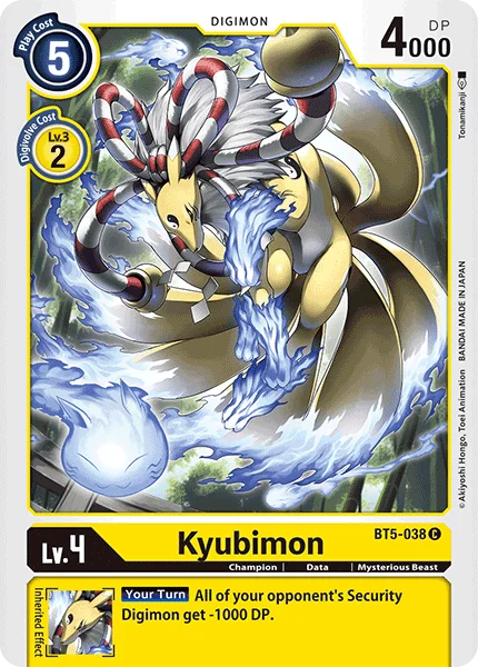 Kyubimon 「BT5-038」「EN」