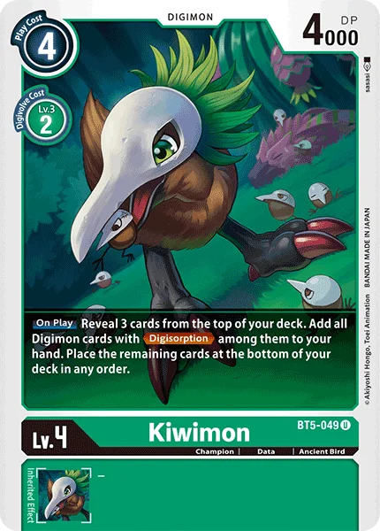 Kiwimon 「BT5-049」「EN」