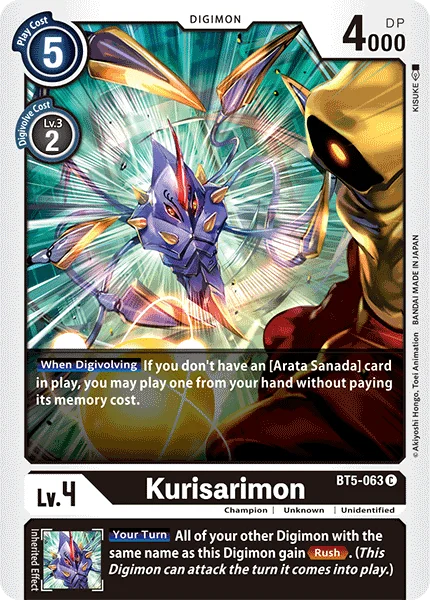 Kurisarimon 「BT5-063」「EN」