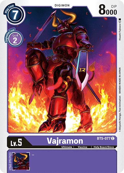 Vajramon 「BT5-077」「EN」