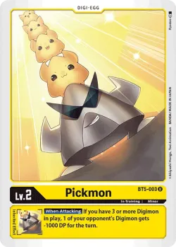 Pickmon — Digimon Card Game Fest #BT5-003 · Digimon