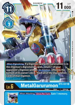 MetalGarurumon — BT-05: Booster Battle Of Omni #BT5-031 · Digimon