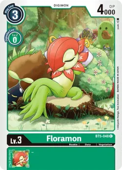 Floramon — BT-05: Booster Battle Of Omni #BT5-048 · Digimon