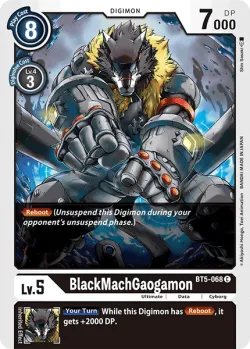 BlackMachGaogamon 「BT5-068」「EN」