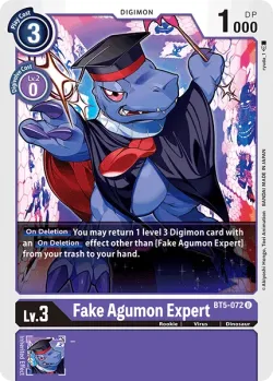 Fake Agumon Expert 「BT5-072」「EN」