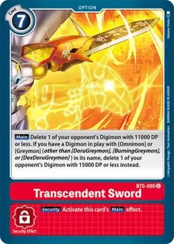 Transcendent Sword 「BT5-095」「EN」