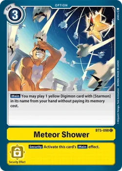Meteor Shower 「BT5-098」「EN」