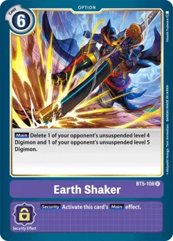 Earth Shaker 「BT5-108」「EN」