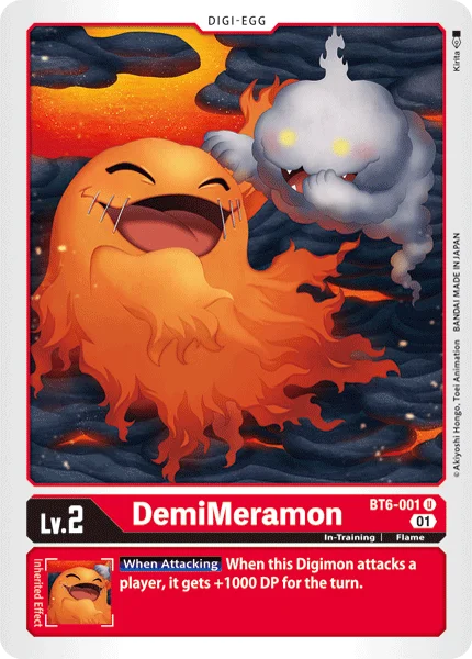 DemiMeramon 「BT6-001」「EN」