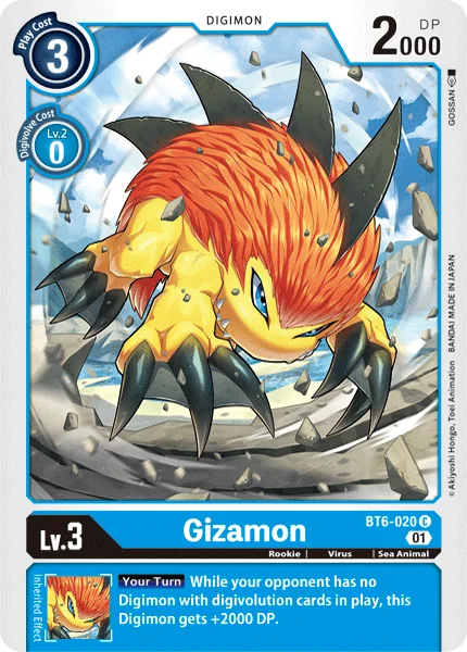 Gizamon 「BT6-020」「EN」