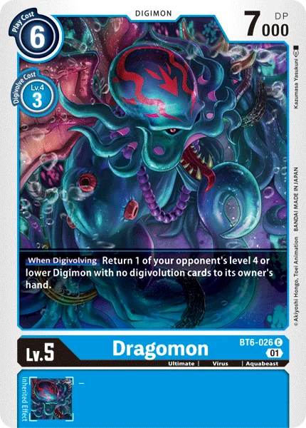 Dragomon 「BT6-026」「EN」