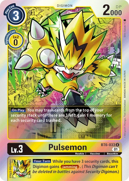 Pulsemon 「BT6-033」「EN」