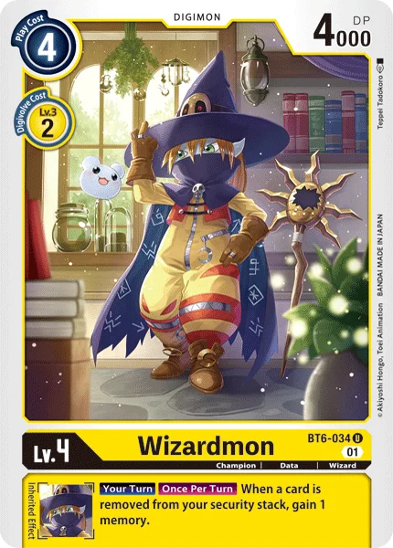 Wizardmon 「BT6-034」「EN」