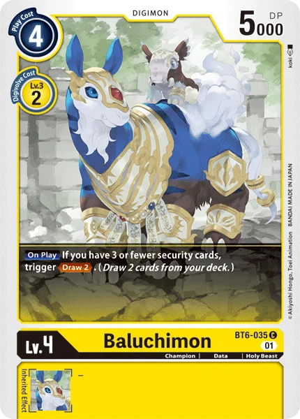 Baluchimon 「BT6-035」「EN」