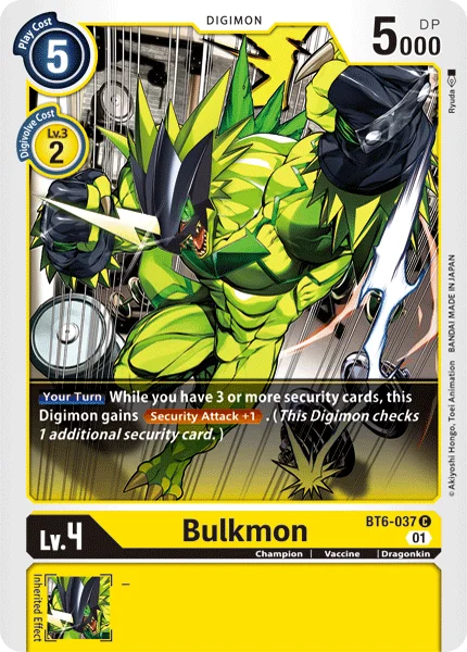 Bulkmon 「BT6-037」「EN」